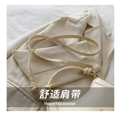 Trendy Soft Pu Leather Shoulder Bag, Women Stylish Tote Purse Phone Bag, Elegant Design Crossbody Bags Perfect for Everyday Use