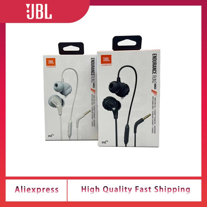 Fone de ouvido com fio intra-auricular Original JBL Run2 Esportes jogos esports dedicado 3,5 mm orifício redondo com controle de fio para computador laptop celular