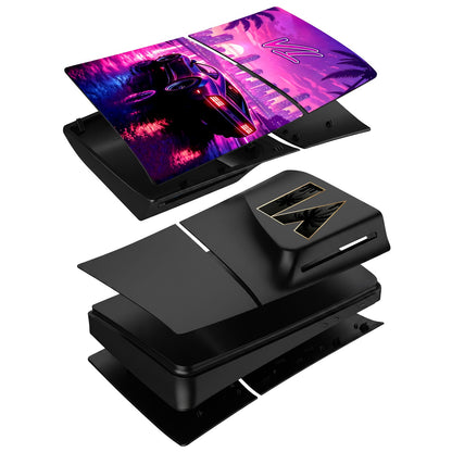 New Updated for PlayStation 5 Slim Accessories Protective Replacement Faceplate Cover Plates for PS5 Slim Disc Edition
