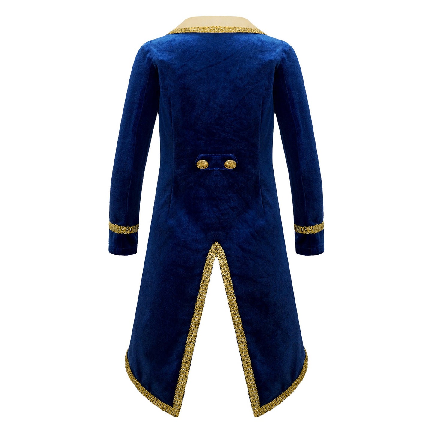 Boys Girls Prince Tuxedo Jacket Turn-Down Collar Coat Halloween Masquerade Theme Party Cosplay Costume Birthday Party Tailcoat