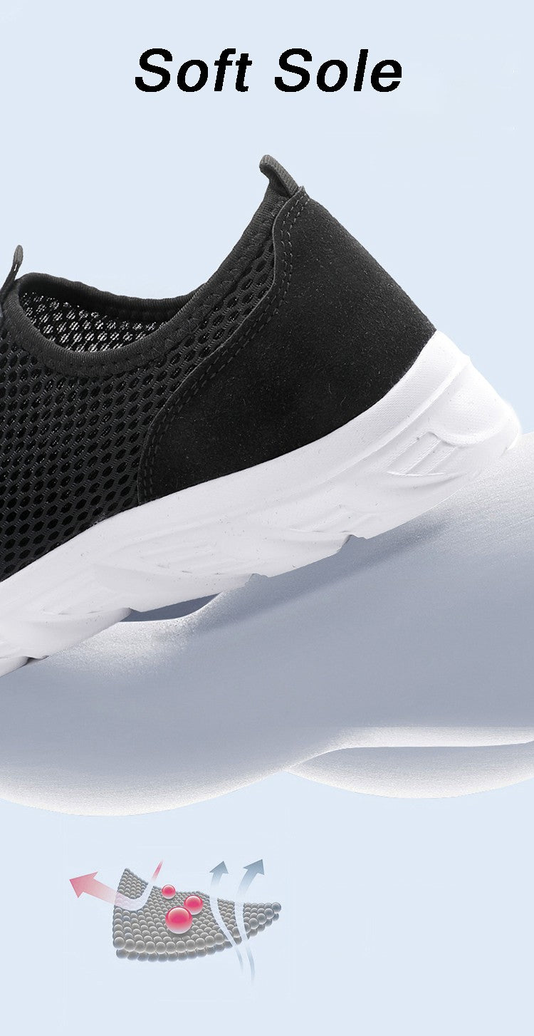 Tênis Casual Masculino Leve 2023 Respirável Slip-on Antiderrapante para Caminhada ao Ar Livre Tamanho 39-47