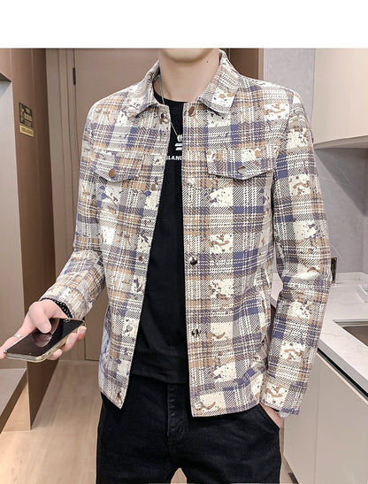 Winter Short Wool Blends Jackets Men's Brand Casual Business Trench Coat Thickened Warm Social Streetwear Overcoat