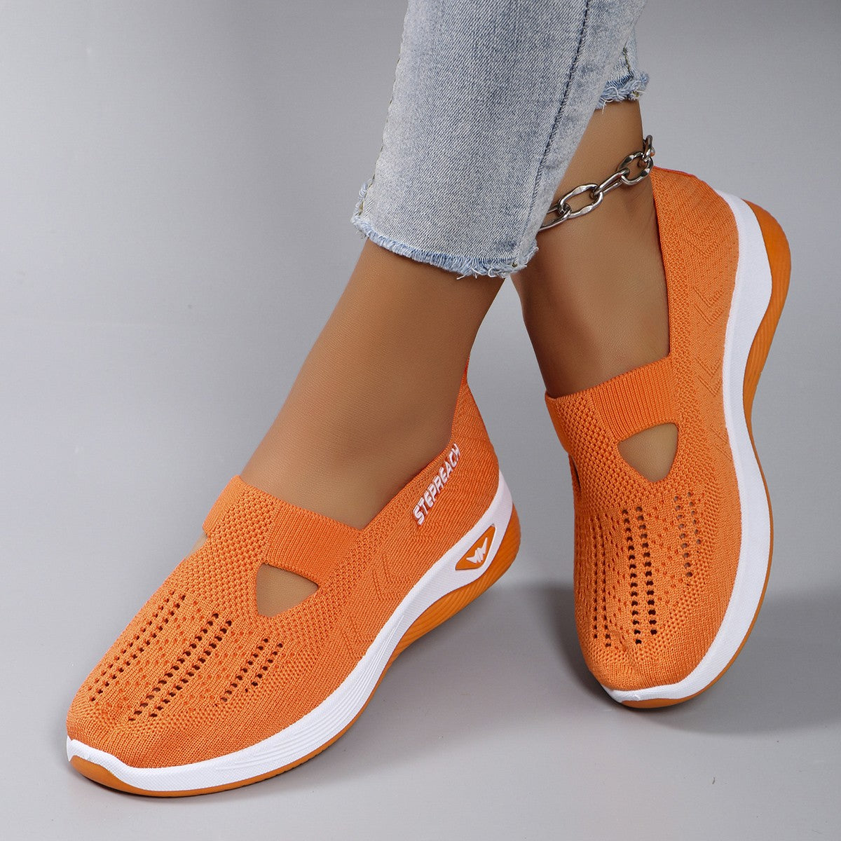 Women's summer breathable mesh flat shoes women's shoes casual sneakers shoes, clearance free shipping