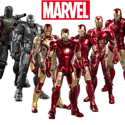 ZD Toys Homem de Ferro Série Articulado MK1 MK2 MK3 MK4 MK5 MK6 MK7 MK42 MK43 MK50 Boneco de Ação do Filme 7 Polegadas Bonecas Mark