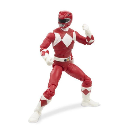 Boneco de Anime Hot Power Rangers Red Ranger Lightning Collection Dino Fury Bonecos de Ação Modelo Estátua Brinquedos Presentes