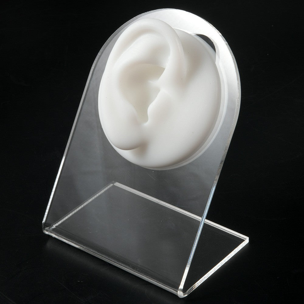 1PC Soft Silicone Simulation 1:1 Ear Nose Navel Nipple Model Practice Piercings Tools Jewelry Display Teaching Tool Accessories