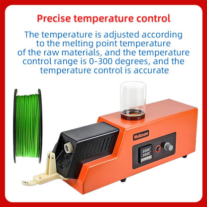 REX-CX100 3D Printing Extruder Filament Maker Automatic Wire Diameter 1.75mm/3mm for PLA PETG PA ABS PC PP 3D Printer Accessory