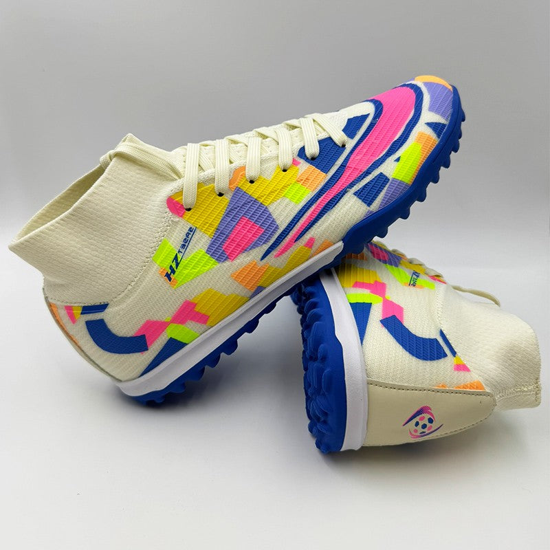 TF/FG Men Soccer Shoes Society Cleats Professional Fast Football Shoes Grass Training Football Field Boots Sneaker Original