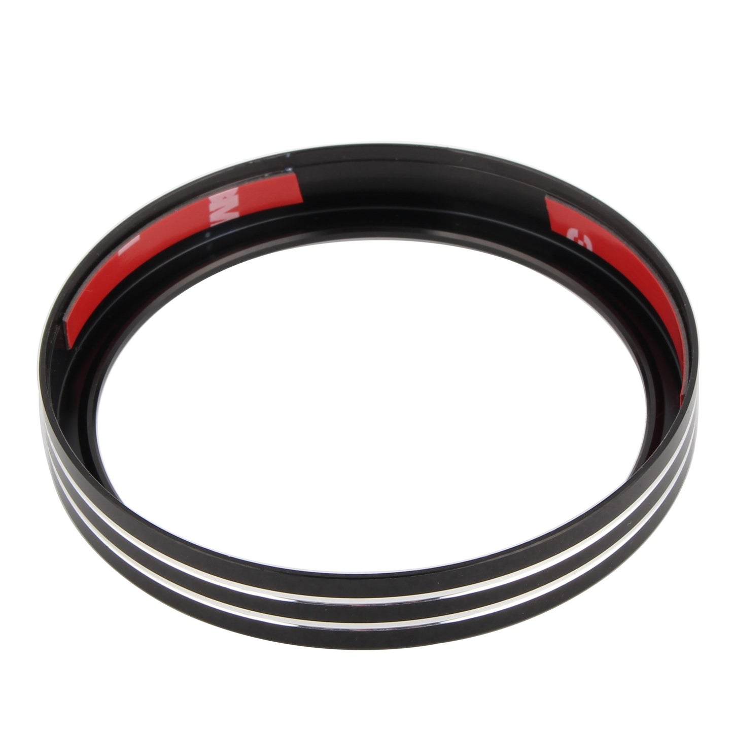 Motorcycle Speedometer Trim Bezel Trim Ring Aluminum For Harley Sportster 883 1200 Dyna Street Bob Low Rider Black/Chrome