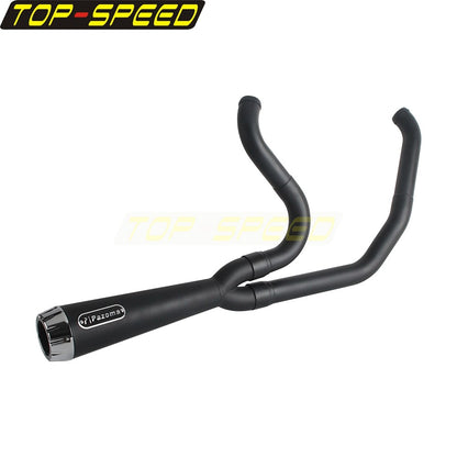 For Harley CVO Street Glide FLHXSE 2017-2025 CVO Road Glide ST FLTRXSTSE 2024-2025 2-Into-1 Exhaust Motorcycle Touring Mufflers