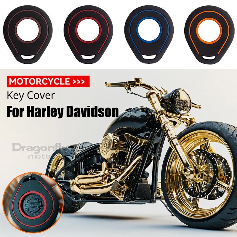 Capa para Chave de Moto Harley Davidson Softail Sportster VRSC Touring X48 883 1200 Street Glide Suporte para Chaveiro de Carro