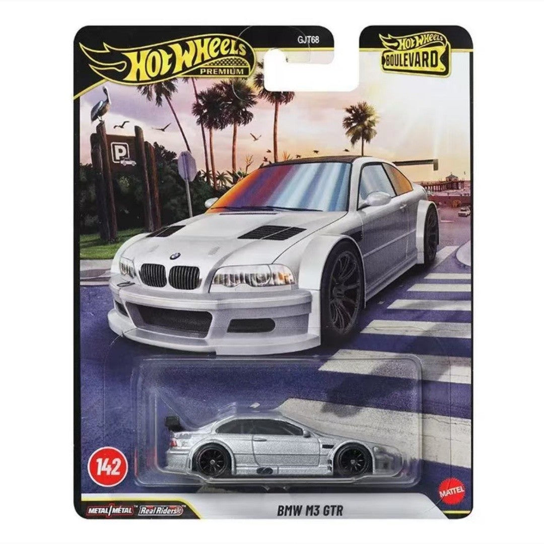 2026 Novas Hot Wheels Premium Boulevard 29 Nissan 300ZX/BMW M3 GTR Pontiac Toyota Dodge Carros de Brinquedo Diecast Escala 1:64 Presente Para Meninos