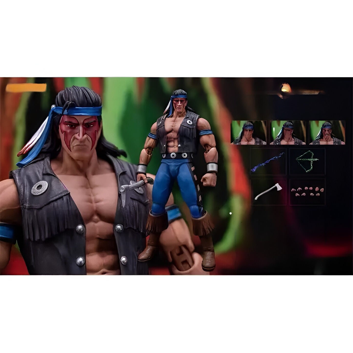 Em estoque Storm Toys 1/12 Mortal Kombat GORO Yero Kintaro Action Figure Modelo Brinquedo Coleção de Presentes
