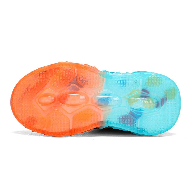 New Anti-skid Leather Kids Sneakers for Boys Running  Walking Lightweight Casual Shoes With Fashion Dragon Pattern Size 28-39