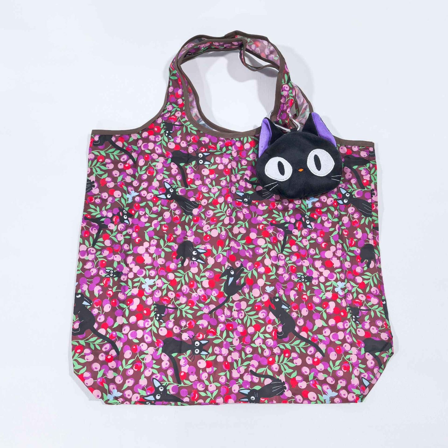 Cartoon Foldable Shopping Bags Thick Nylon Large Tote Reusable Polyester Portable Shoulder Women's Handbags Folding Pouch