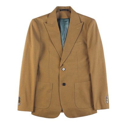 Blazer Jackets Men's Clothing High Quality Autumn Winter Thick Warm Mens Jackets And Coats Business Formal Wear Slim Fit Blazers