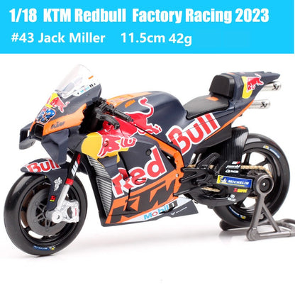 1/18 Maisto KTM RC16 Redbull Ducati GP21 GP22 GP23 GASGAS Honda RC213V Repsol Yamaha YZR-M1GP Moto Modelo de Corrida