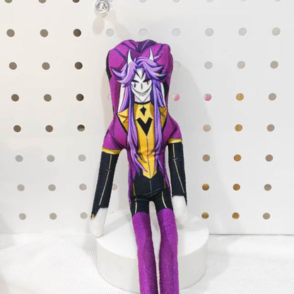 Anime The Freak Circus Pierrot Cosplay Doll Clown Twistable Plush Cotton Doll Abstract Room Decoration