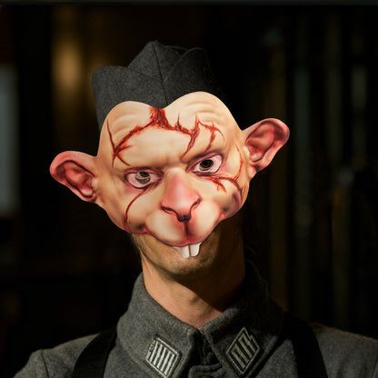 New Creative Halloween Animal Mask Horror Mouse Mask Cosplay Costume Props Holiday Cosplay Party Dance Accessories