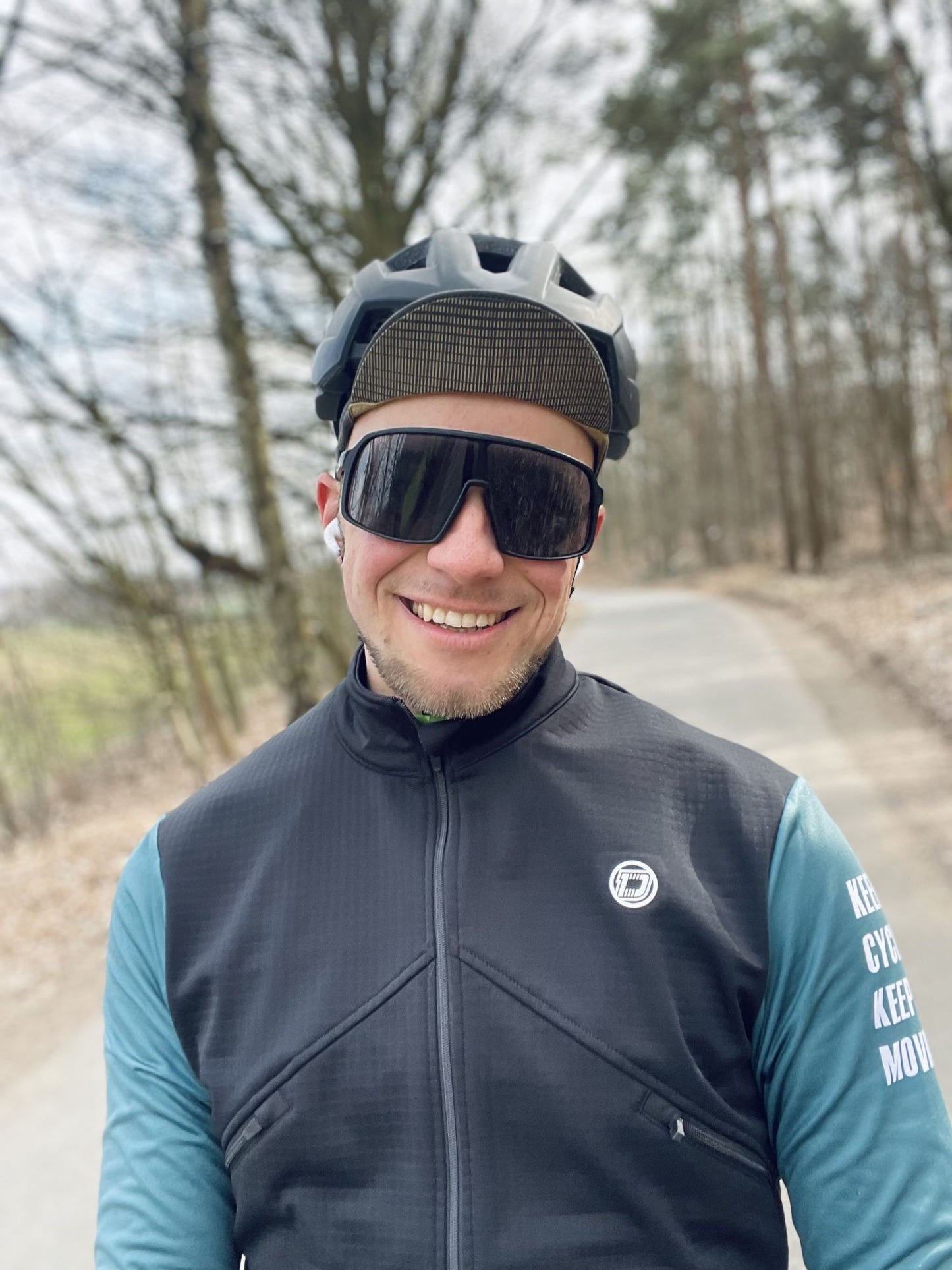 DAREVIE Cycling Men's Jacket WindProof Fleece Pro Cycling Jackets Longsleeve Warm Soft Brushed Pro Breathable Bicycle Clothing