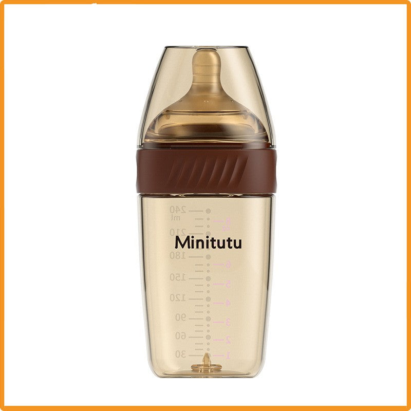 ? Minitutu ?Newborns aged 0-3-6 months, PPSU thermosensitive bottle/anti-colic, bottom return air exhaust