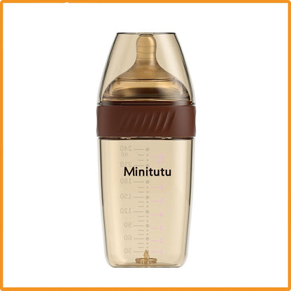 ? Minitutu ?Newborns aged 0-3-6 months, PPSU thermosensitive bottle/anti-colic, bottom return air exhaust
