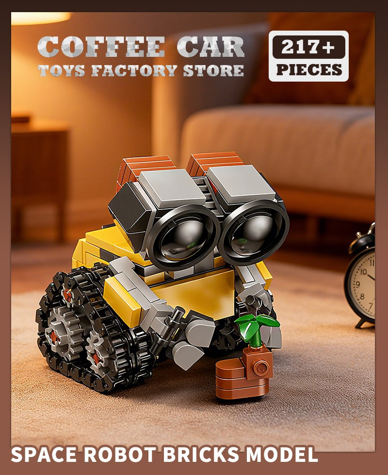 Sci-Fi Movie Robot Wall E MOC Building Blocks Dolls Space Mecha MOC Bricks Action Figure Toys Adult Children Birthday Gifts DIY