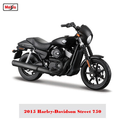 Maisto 1:12 Vários estilos para escolher motocicleta Harley 2013 FLHTK GLIDE Veículos Die Cast Motocicleta Colecionável Modelo de Brinquedo