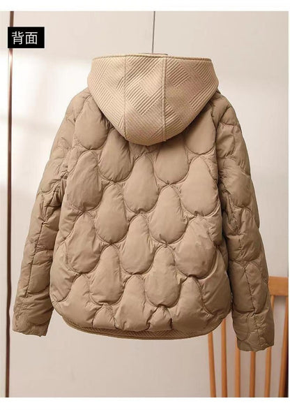 2025 Fashion Coats Korean Style Loose Cropped Coat Women Jacket Women Parkas Warm Puffer Jackets Casual Coat New Winter Clothes