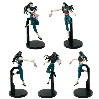Anime Hunter x Hunter figuras de juguete 11-14cm Gon Freecss Alluka Zoldyck figura de acción Chrollo Lucilfer/Kurapika PVC model