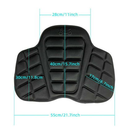 Almofada Universal de Conforto Aéreo em Gel 3D para Assento de Moto Capa Almofada de Moto para Alívio de Pressão Descompressão Almofada de Refrigeração
