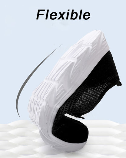 Tênis Casual Masculino Leve 2023 Respirável Slip-on Antiderrapante para Caminhada ao Ar Livre Tamanho 39-47
