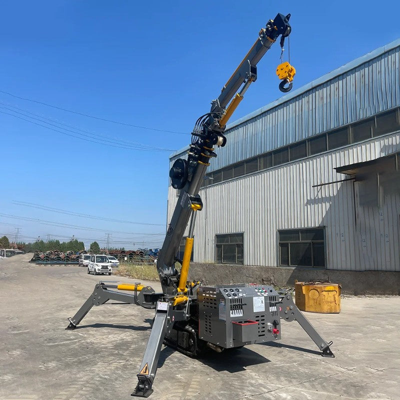 Portable Spider Crane for Stage Equipment Lifting, Event Setup & Exhibition Logistics with Silent Hydraulic Pump