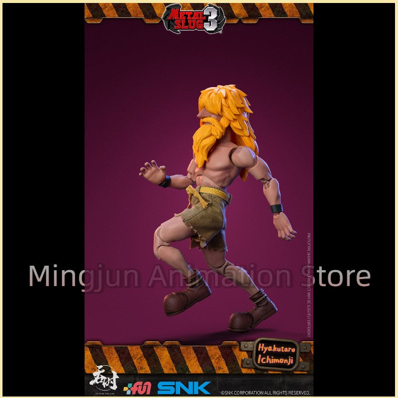 Em estoqueOriginal Tunshi Studio Metal Slug 3 Hyakutaro Ichimonji Escala 1/12 Anime Bonecos de Ação Modelo Brinquedos Coleção Boneco