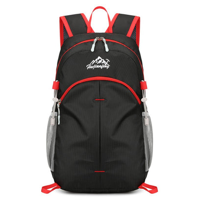 Mochila de Caminhada Unissex Ultraleve Dobrável Masculina e Feminina para Viagem ao Ar Livre Ciclismo Nylon