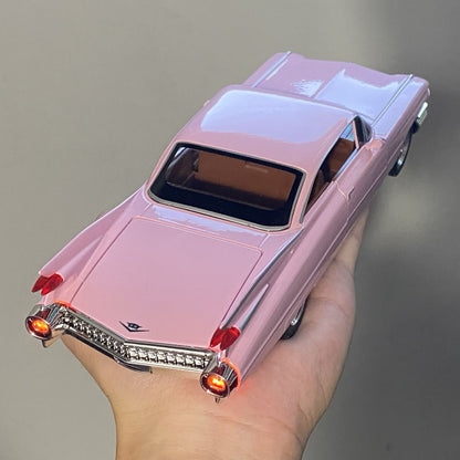1:24 Cadillac Eldorado Biarritz 1959 Série 62 Liga Diecast Modelo Miniatura Voiture Decoração de Casa Presentes de Natal Para Crianças