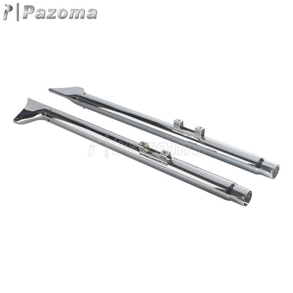 For Harley Softail Breakout Standard Slim Deluxe 2007-17 Motorcycle 33/36/39/42" Fishtail Exhausts Slip On Exhaust Pipe Muffler