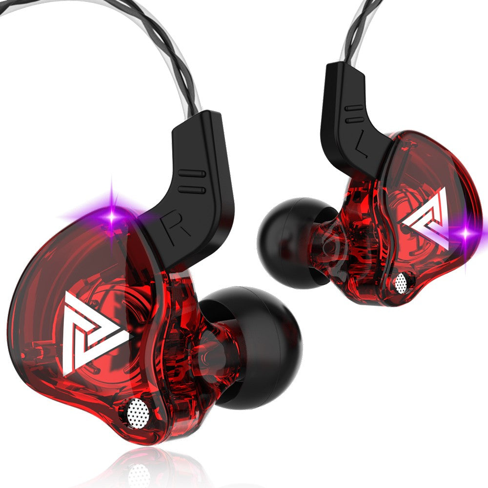 Fone de Ouvido Gamer QKZ AK6 Genuíno, Headset Gamer com Cabo de 3,5mm, Fones de Ouvido com Redução de Ruído, Fones de Ouvido com Fio e Mãos Livres para Esportes
