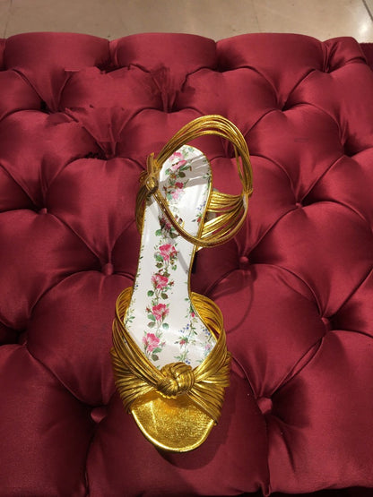 Luxury Brand Women's Summer Fashion Metal Platform Sandals Large 34-42 Super High Heel Thick Bottom Rivet Party Women's Shoes