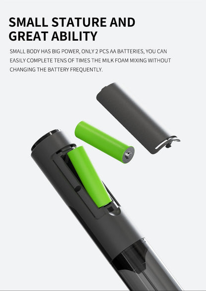 Kitchen Powerful Stirrer Milk Frother Handheld Foam Maker for Lattes Whisk Drink Mixer Coffee Electric Rechargable Egg Beater