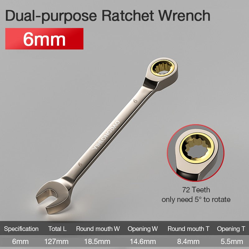 Chave Catraca Universal 72 Dentes Anel de Engrenagem Torquímetros Chaves Catraca Métrica Ferramentas Mecânicas para Reparo Automotivo