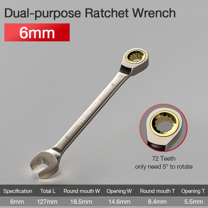 Chave Catraca Universal 72 Dentes Anel de Engrenagem Torquímetros Chaves Catraca Métrica Ferramentas Mecânicas para Reparo Automotivo