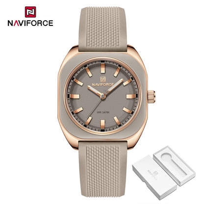 NAVIFORCE Elegant Watch For Women Fashion Quartz Wristwatch Woman Watches Ladies Festival Valentine's Day Gift Clock Reloj Mujer