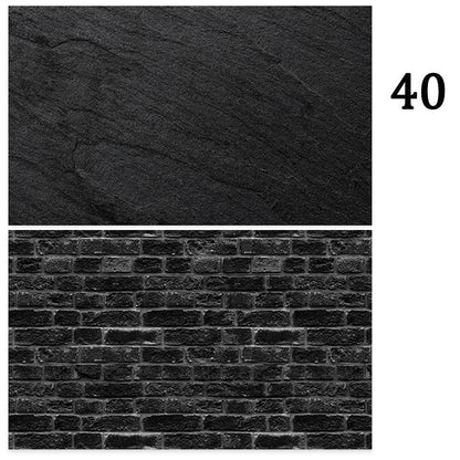 Marble Photography Backdrops 57*87CM 2 Sided Wood Grain Photo Background Wallpaper Studio Waterproof Products Photographic Props