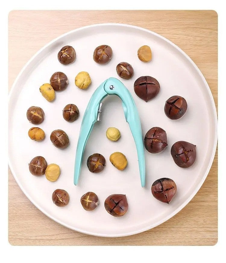 Nuts Sheller Chestnut Clip Walnut Pliers Home Metal Chestnut Sheller Nut Opener Cutter Shelling Kitchen Tools