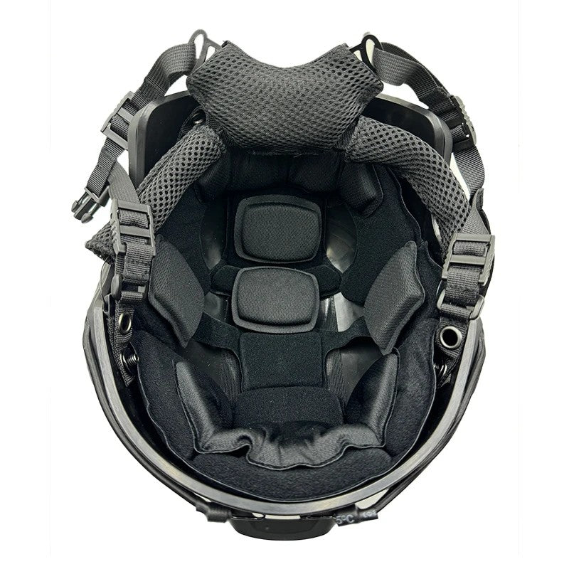 FAST Tactical Helmet Wendy Suspension Lightweight Adjustable ABS for Airsoft, Paintball & CS Games - Comfortable Protective Gear