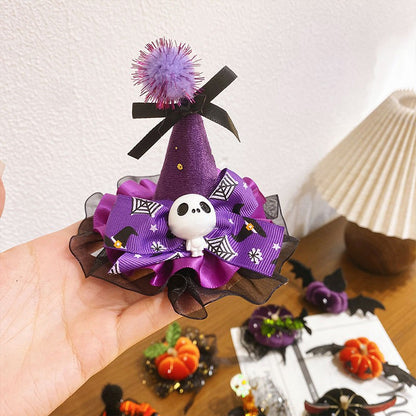 Halloween Hairpin Party Favor Gifts Day of The Dead Party Cosplay Prop Hair Accessiories   Halloween Decorations Party Gifts