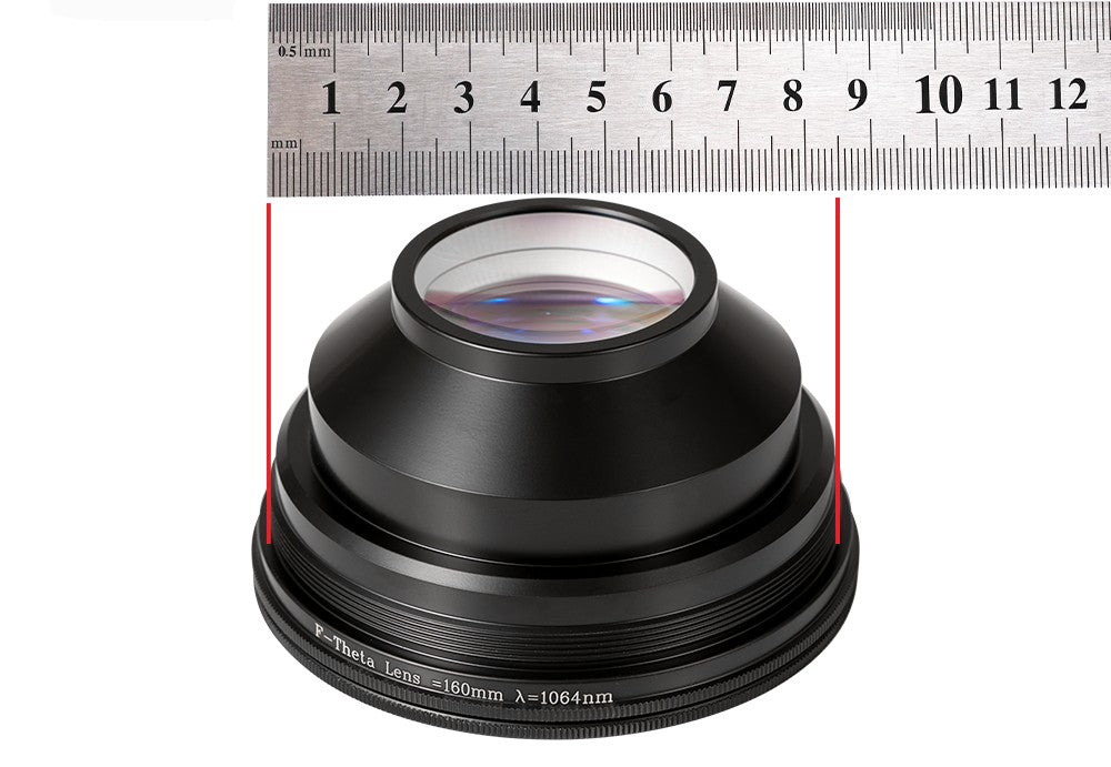 Ultrarayc F-theta Lens 1064nm Focus Lens Laser Focal length 63-420mm Scan Field 50×50-400×400 for YAG Fiber Laser Galvo System
