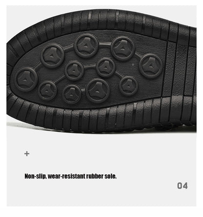 Handmade Leather Men Shoes Casual Slip On Loafers Breathable Leather Shoes Men Flats Hot Sale Moccasins Outdoor Shoes Plus Size