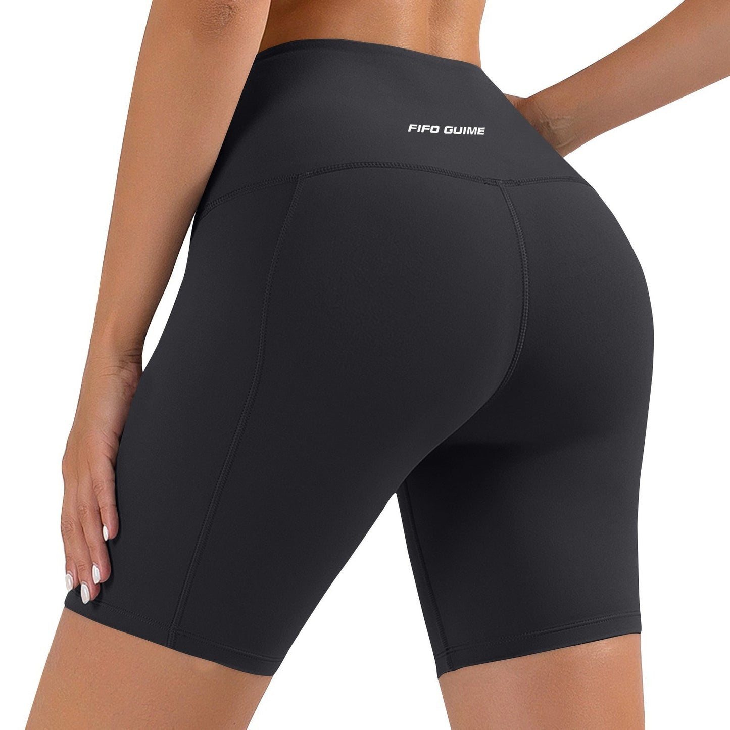 Women Sports Short Yoga Shorts High Waist Breathable Soft Fitness Tight Women Yoga Legging Shorts Cycling Athletic Gym Shorts